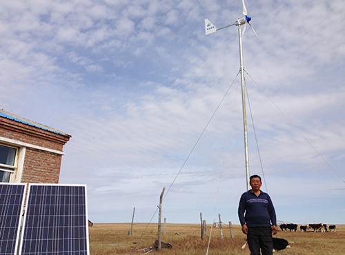 南京歐陸電氣戶用型風(fēng)光互補發(fā)電系統(tǒng)案例分析
